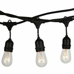 Lampa, oprawa zwieszana, girlanda 15xE27 długość 15m