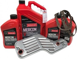 Oryginalny olej Motorcraft Mercon V oraz filtr skrzyni