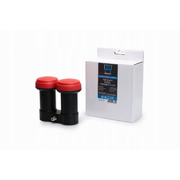 2x Konwerter SAT LNB Monoblock Single ANADOL BLACK