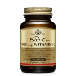 SOLGAR Ester-C Plus 1000 mg Witaminy C, 30