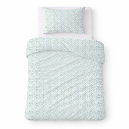 Karo Pościel z kory 140x200 biała w drobne