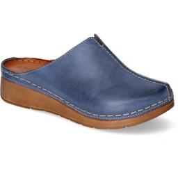 Klapki Stella 922 Niebieskie-19 lico