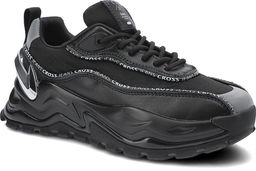 Cross Jeans Czarne Sneakersy Damskie Modne Obuwie