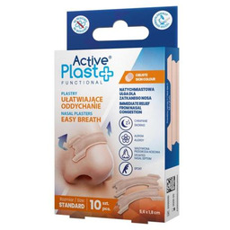 ACTIVE PLAST Plastry ułatwiające oddychanie przeciw chrapaniu Standard,