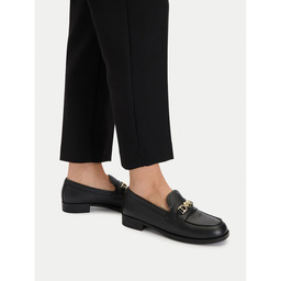 Loafersy LOVE MOSCHINO JA10242G1NIA000035 Czarny