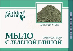 Mydło z Zieloną Glinką, Goldenpharm, 70 g