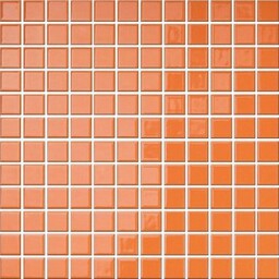 Mozaika gresowa szkliwiona PALETTE orange glossy 30x30 gat.