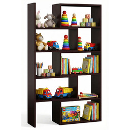 Edinos Rozsuwany regał na zabawki wenge R2-S84