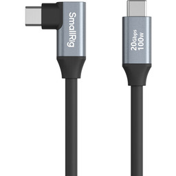 SmallRig 4790 - kabel USB-C-prosty do USB-C-kątowy, 35cm,