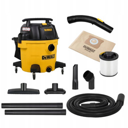 Dewalt Odkurzacz Przemysłowy Sucho/mokro 1200W 34L Gniazdo 2300W