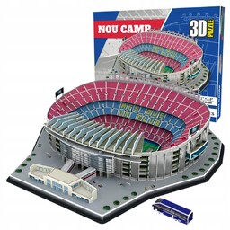 Puzzle 3D - Stadion Piłkarski - FC Barcelona