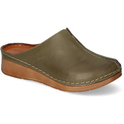 Klapki Stella 922 Oliwka-5 lico