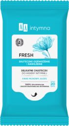 AA Intymna Fresh, chusteczki do higieny intymnej, 20