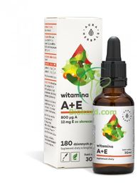 Witamina A + E, Krople, Aura Herbals, 30ml