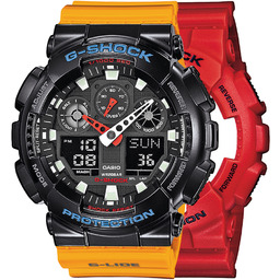 G-SHOCK SET GA-100B-4AER + BEZEL 10407691 + PASEK