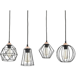 Wielopunktowa lampa wisząca loft Cubus 1646 TK Lighting