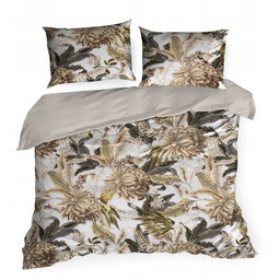 Pościel satynowa 220X200 Spring 17 biała Eurofirany