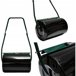 Walec ogrodowy Geko 50 cm metalowy zgarniacz napełniany