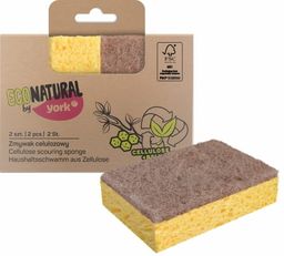 ZMYWAK KUCHENNY YORK 2 szt. celulozowy ekologiczny