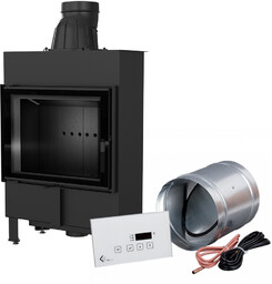 Inteligentny kominek KRATKI LUCY SLIM 8 kW Ø