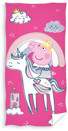 Ręcznik Bawełniany Świnka Peppa 70X140 Cm