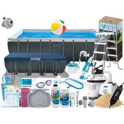 Basen Intex 549x274x132 Ogrodowy Stelażowy 26356GN 23w1 +