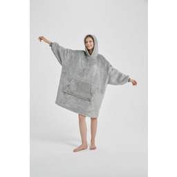 Spod Igły I Nitki Kocobluza Hoodie szara