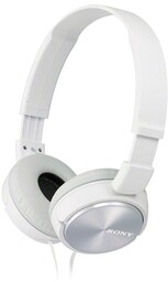 Sony MDR-ZX310AP słuchawki z mikrofonem, nauszne, białe