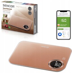 Waga Kuchenna Bluetooth Sencor Sks 7076GD do 5kg
