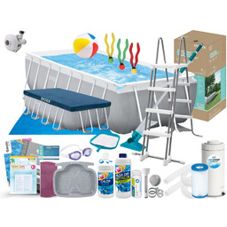 Basen Intex 400x200x122 Ogrodowy Stelażowy 26790 22w1