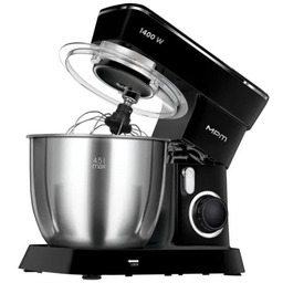 Robot mikser planetarny, 1400W, z dwoma misami 4,5