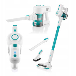 Odkurzacz Akumulatorowy pionowy Hyundai Cyklonowy 2w1 Turboszczotka Hepa