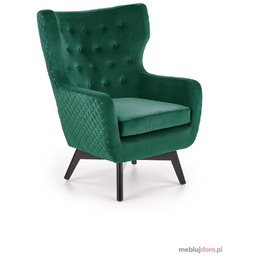 Fotel MARVEL Halmar Zielony tapicerowany