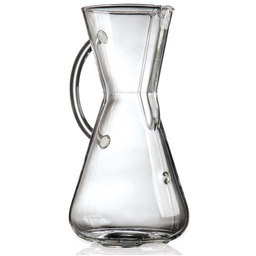 CHEMEX ze szklanym uchwytem CM-1GH - 3 filiżanki