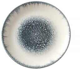 TALERZ PŁYTKI INFINITY 21 cm SZARY PORCELANA FINE
