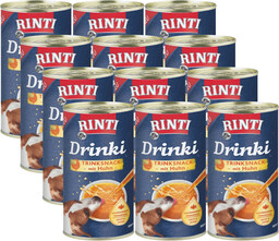 Rinti Drinki z kurczakiem dla psów 12x185ml