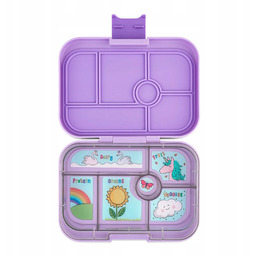 Yumbox Original śniadaniówka dla dziecka, Lavande Purple Unicorn