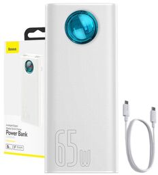 Baseus Amblight Powerbank 65W 30000mah 7 portów 4xUSB