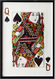 Obraz 3D Queen Spades 104-9061 - Cosmo Light