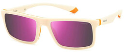 Okulary POLAROID PLD2134SIXN. Okulary przeciwsłoneczne, Kolor biały. Mężczyzna.