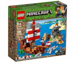 Lego Minecraft 21152 Przygoda na statku pirackim Nowe