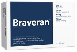 BRAVERAN - 8 tabletek