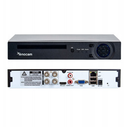 4-kanałowy hybrydowy rejestrator Ahd 1080N 5w1
