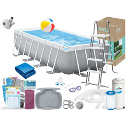 Basen Intex 400x200x122 Ogrodowy Stelażowy 26790 15w1