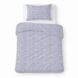 Karo Pościel z kory 140x200 biała w drobne