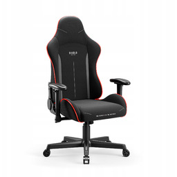 Fotel Gamingowy Materiałowy Ledowy na Pilota Diablo Chairs