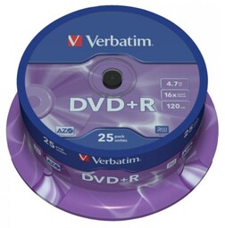 DVD+R Verbatim 25 szt