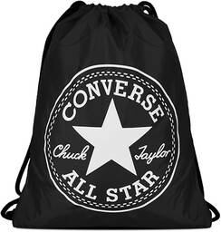 Converse Flash Gymsack, torba gimnastyczna dla dorosłych, czarna,