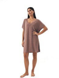 Koszula nocna Noves 42710 coffe
