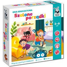 Szalone porządki. Gra edukacyjna. Kapitan Nauka